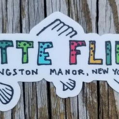 Dette Flies Dette Trout Sticker - Connor McCausland