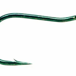 Daiichi 2174 - Bent-Shank Hook, Green Finish