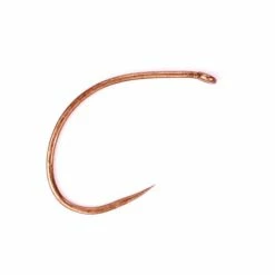 Varivas 2200BL - Curved Shank Bronze Barbless Hook