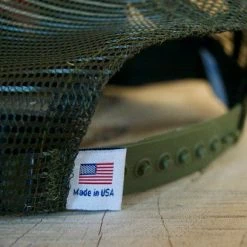 Rising - Trucker Hat – Snap Back – Moss