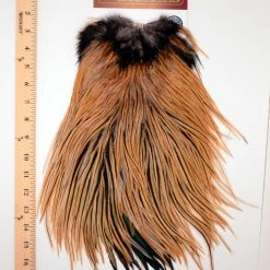 Whiting Farms - Coq De Leon Rooster Saddles (Silver) Tailing