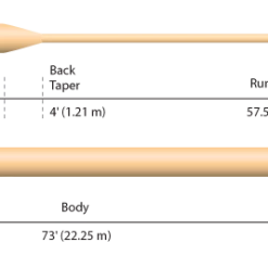 Cortland 444 - Peach Fly Line