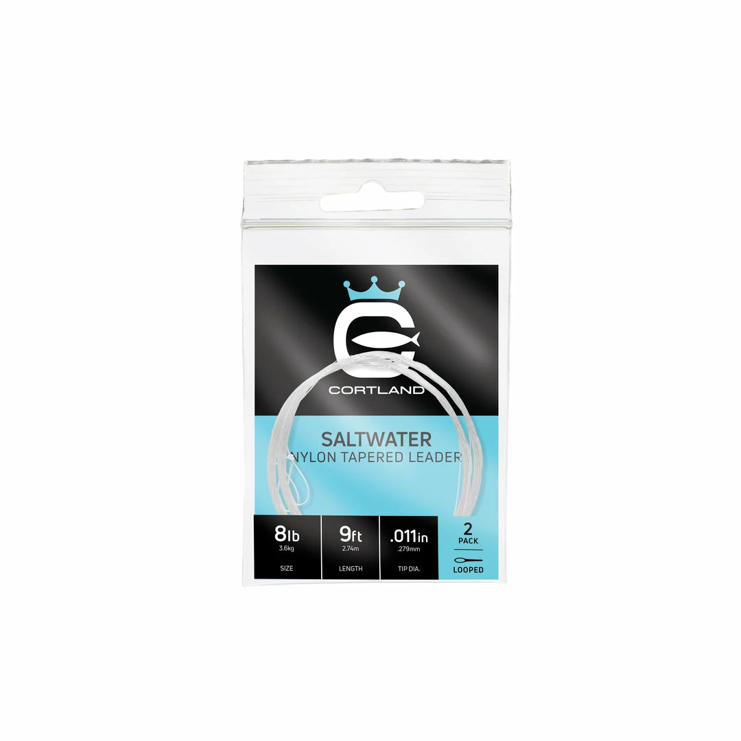 Cortland Saltwater Nylon Tapered Leaders 1 Cortland Saltwater Nylon Tapered Leaders