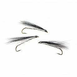 Dette Flies Black & White Bucktail Streamers