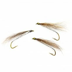 Dette Flies Brown & White Bucktail