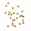 Dette Flies Dette Countersunk Brass Beads - 25 Pack Beads, Cones, Eyes & Masks