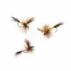 Dette Flies Traditional Dries Grizzly Wulff