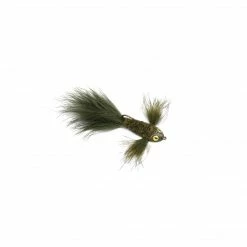 Dette Flies JC's Rabbit Tail Sculpin - Dark Olive Streamers