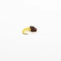 Dette Flies Nymphs Ice Pupa - Yellow / Chocolate