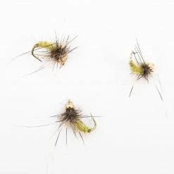 Dette Flies Nymphs MH's Caddis Pupa Yellow/Orange