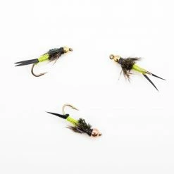 Dette Flies Copper John - Chartreuse