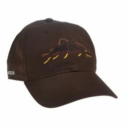Hats Rep Your Water Minimalist Brown Unstructured Hat