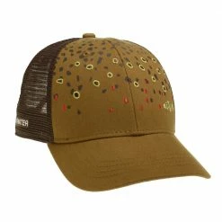 Hats Rep Your Water Brown Trout Skin Hat