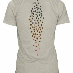 Rep Your Water Brown Trout Skin Spine Tee