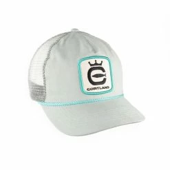 Cortland Gray Captain Trucker Hat Hats