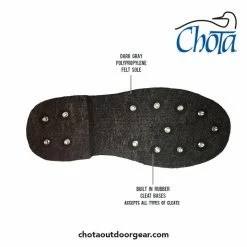 Chota East Prong Cleatable Felt Sole Boot Boots