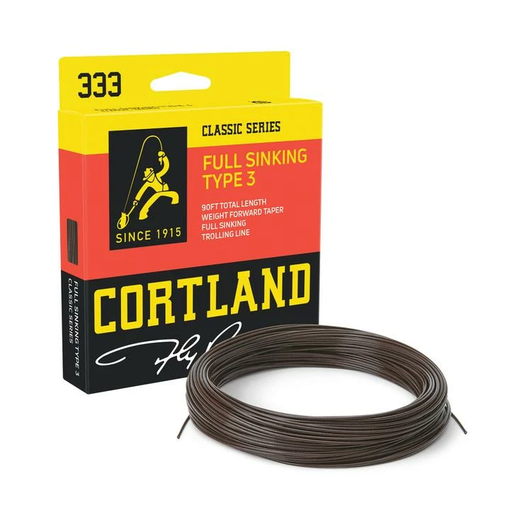 Cortland 333 - Full Sinking Type 3 Fly Line 1 Cortland 333 - Full Sinking Type 3 Fly Line