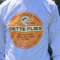 Dette Flies - Long Sleeve 1928 NYS Badge Tee Shirt Clothes