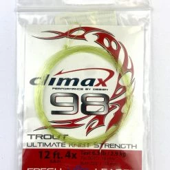 50% Off - Climax 98 Trout Leader Leaders