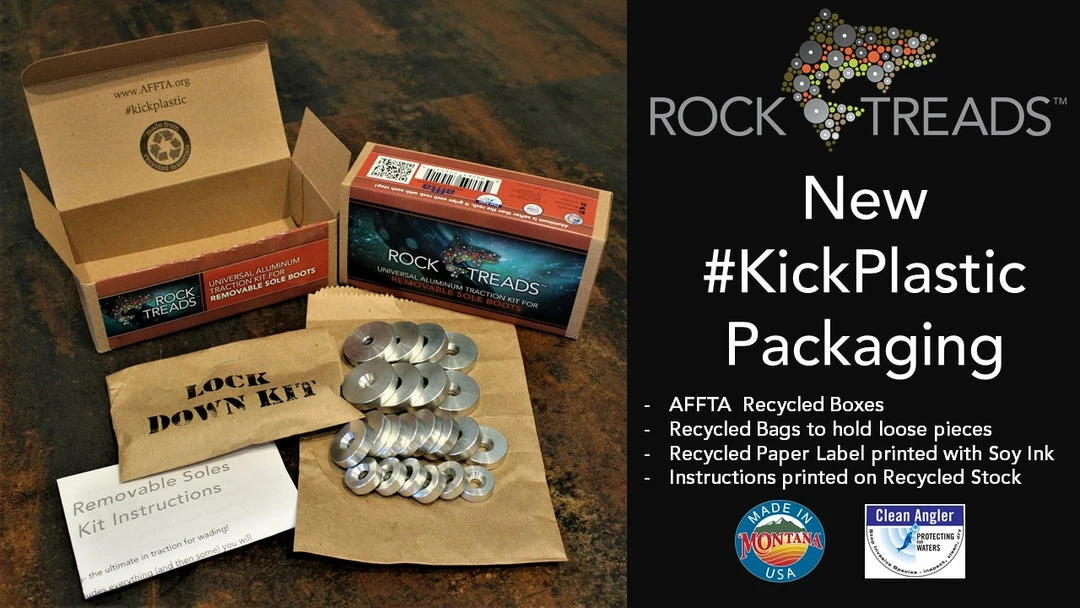 Boots Rock Treads - Universal Aluminum Tractions Kit 2 Boots Rock Treads - Universal Aluminum Tractions Kit