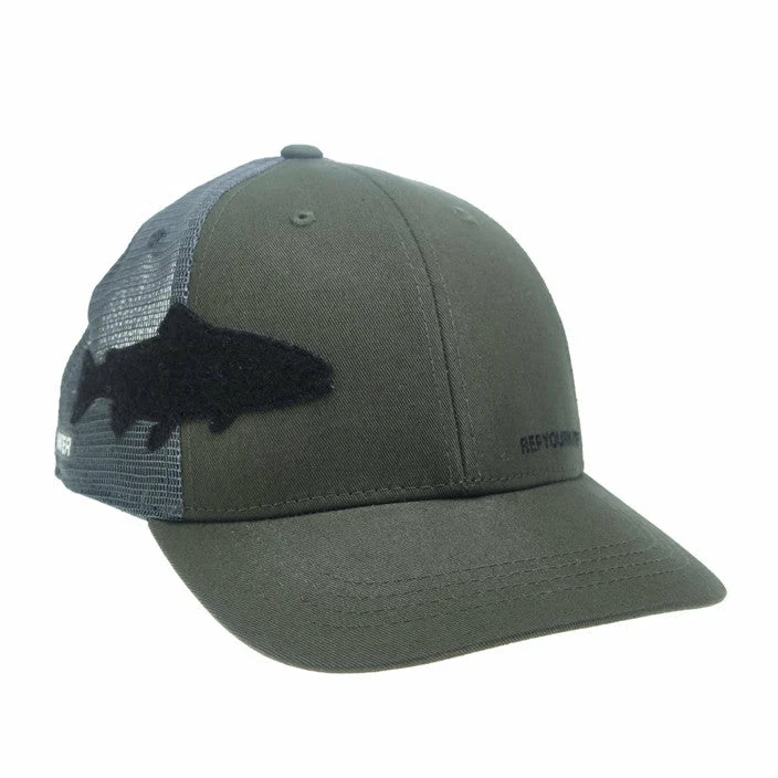 Hats Rep Your Water - Trout Fly Patch - Standard Fit 1 Hats Rep Your Water - Trout Fly Patch - Standard Fit