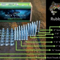 Boots Rock Treads - Universal Aluminum Tractions Kit 13 Boots Rock Treads - Universal Aluminum Tractions Kit