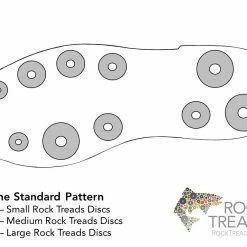 Boots Rock Treads - Universal Aluminum Tractions Kit 14 Boots Rock Treads - Universal Aluminum Tractions Kit