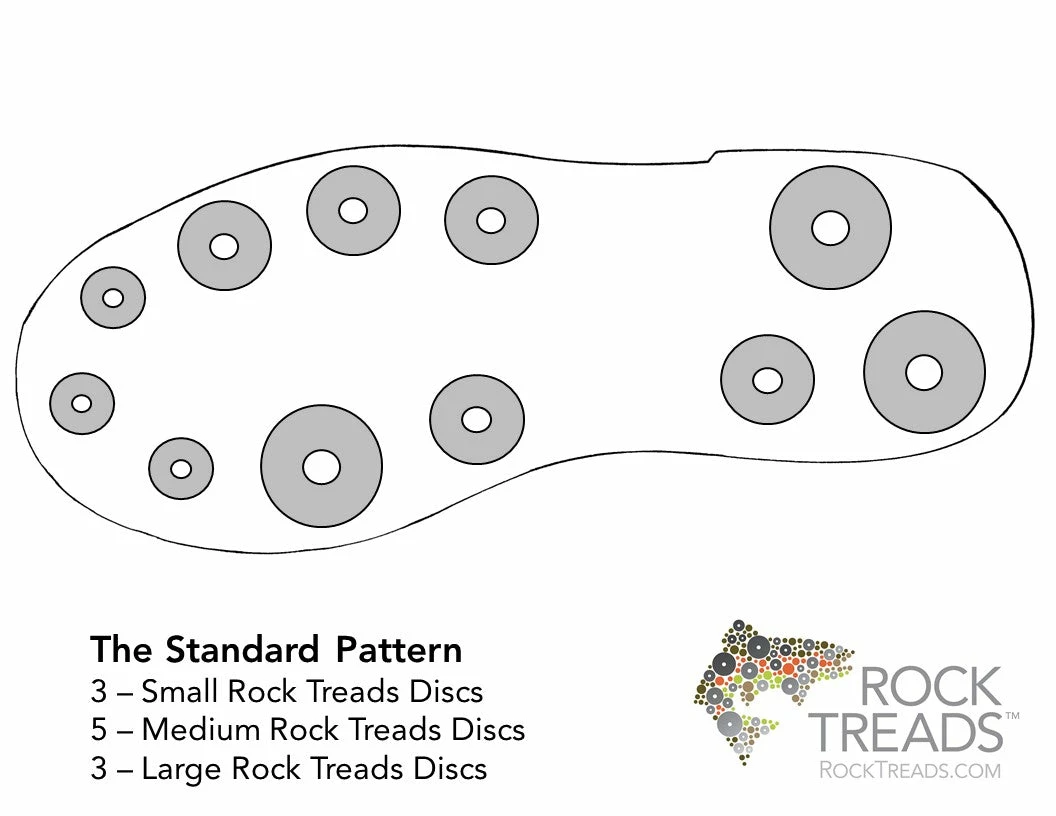 Boots Rock Treads - Universal Aluminum Tractions Kit 6 Boots Rock Treads - Universal Aluminum Tractions Kit