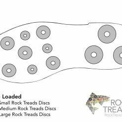 Boots Rock Treads - Universal Aluminum Tractions Kit 15 Boots Rock Treads - Universal Aluminum Tractions Kit