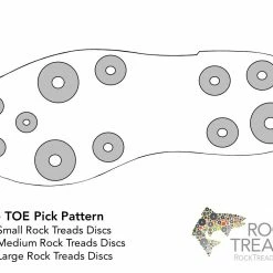 Boots Rock Treads - Universal Aluminum Tractions Kit 17 Boots Rock Treads - Universal Aluminum Tractions Kit