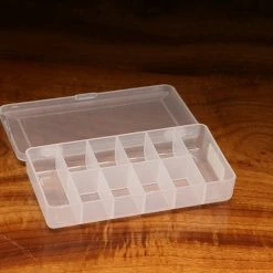 Fly Boxes Hareline - 10 Compartments Box - 8 Small 2 Larger Series 3
