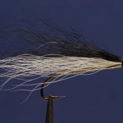 Dette Flies Black & White Bucktail Streamers