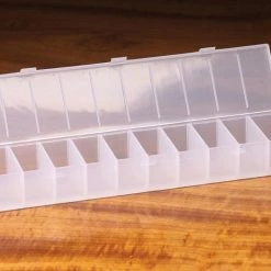 Hareline - 10 Compartment Ribbed Hook Box