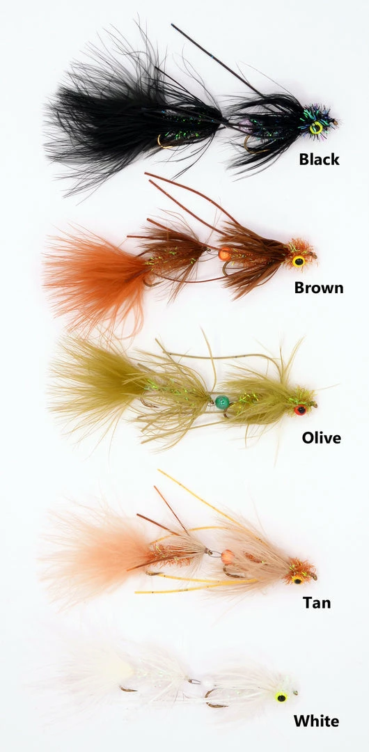 Dette Flies Circus Peanut Articulated Streamers 1 Dette Flies Circus Peanut Articulated Streamers