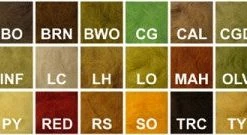 Trout Hunter Professional Dubbing For Dry Flies