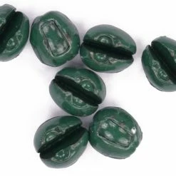 Dinsmores Lead Free Green Egg Split Shot - Refill Pack