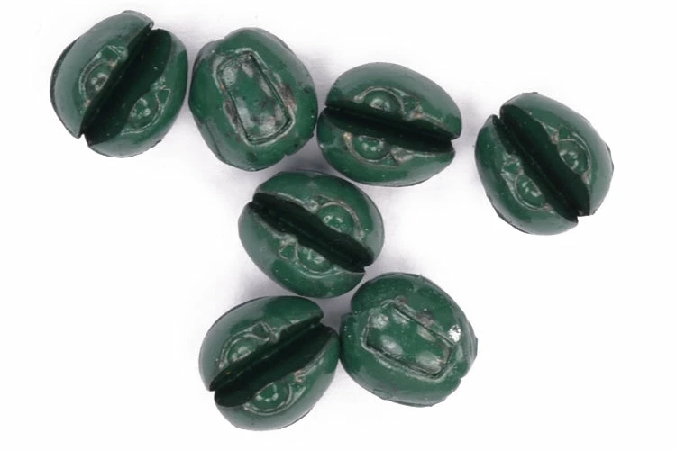 Dinsmores Lead Free Green Egg Split Shot - Refill Pack 1 Dinsmores Lead Free Green Egg Split Shot - Refill Pack