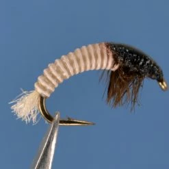 Dette Flies Electric Caddis - Cream And Brown