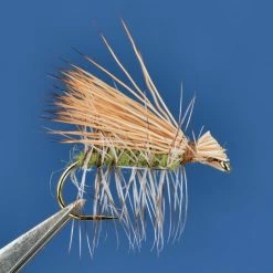 Dette Flies Caddis Dries Elk Hair Caddis - Green