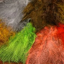 Fine Black Barred Marabou Feathers By Spirit River