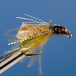 Dette Flies S.N. Green Caddis Pupa Nymphs