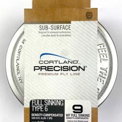 50% Off - Cortland Precision Full Sinking Type 6 - Density Compensated Fly Line