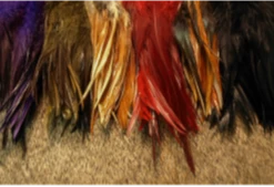 Nature's Spirit Natures Spirit Strung Saddles Dyed Over Brown Schlappen & Strung Hackle