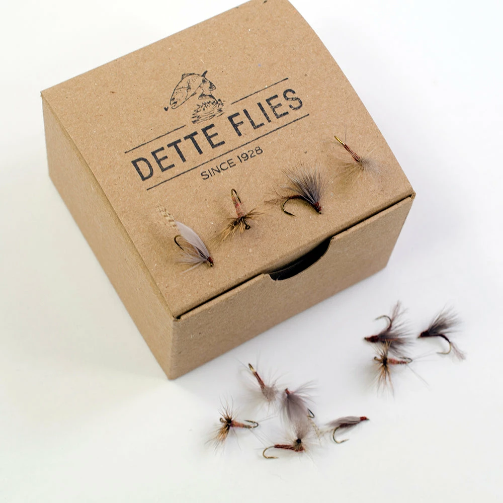 Dette Flies Fly Assortments Dette Dozens - Red Quills 1 Dette Flies Fly Assortments Dette Dozens - Red Quills