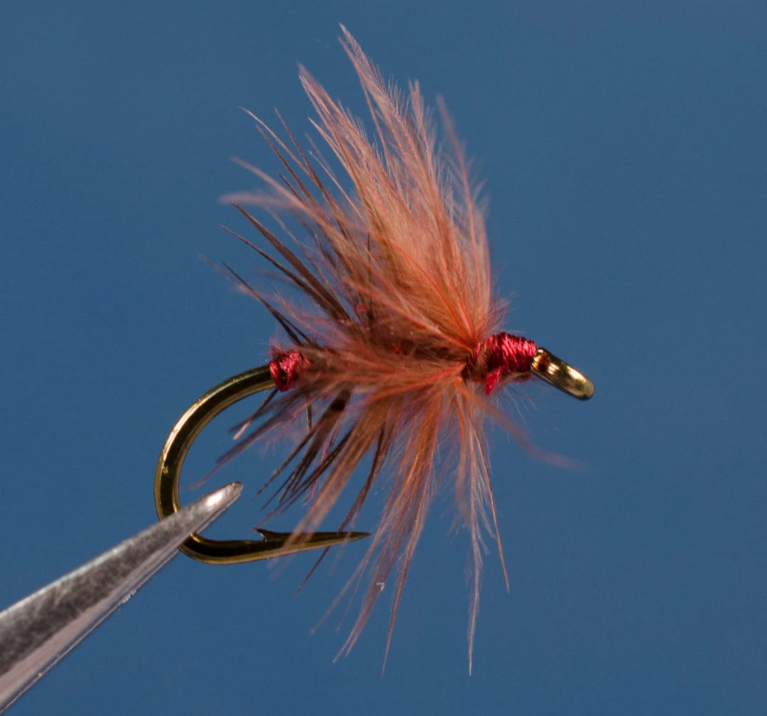 Dette Trout Flies Soft Hackles & Flymphs Stewart's Spider, Red 1 Dette Trout Flies Soft Hackles & Flymphs Stewart's Spider, Red