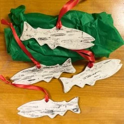 Dette Flies Ceramic Trout Ornament Gift Ideas