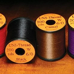 Uni Thread 6/0 136 Denier - 200 Yard Spools