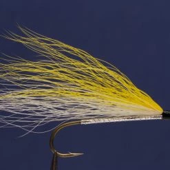 Dette Trout Flies Streamers Yellow & White Bucktail