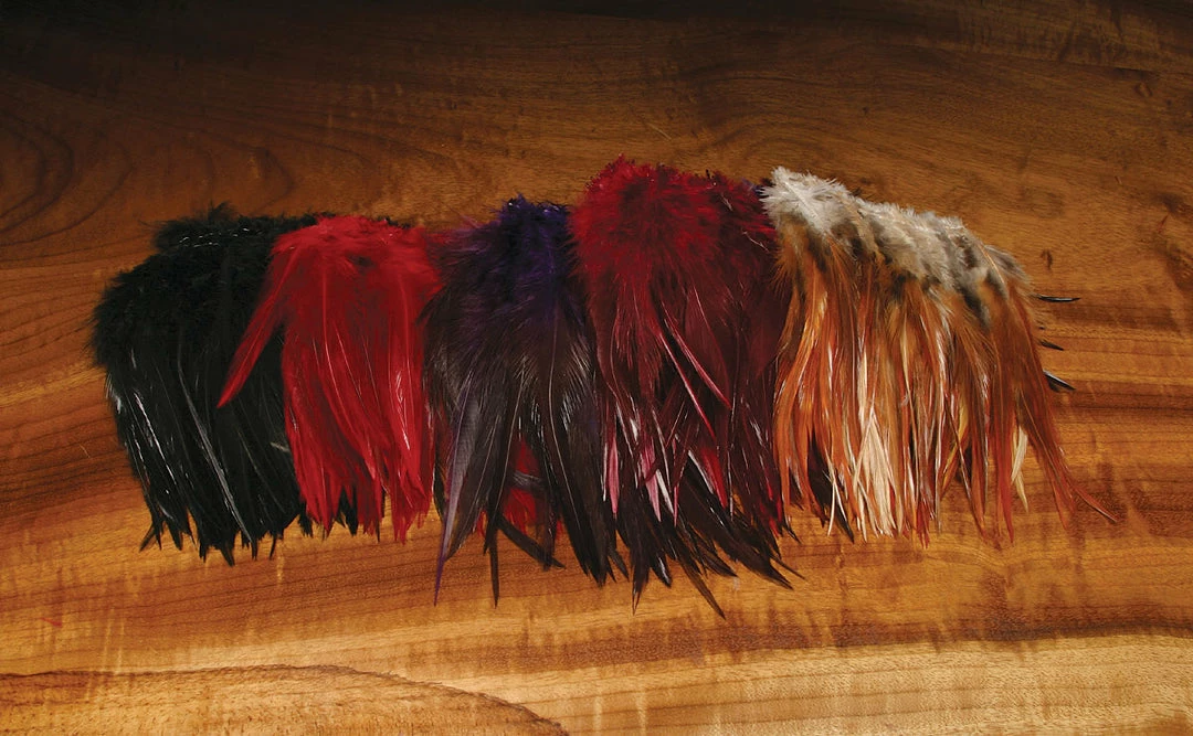 Schlappen & Strung Hackle Hareline Woolly Bugger Strung Saddle Hackle 6-7 Inch 1 Schlappen & Strung Hackle Hareline Woolly Bugger Strung Saddle Hackle 6-7 Inch