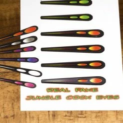 Hareline Dubbin - Real Fake Jungle Cock Eyes